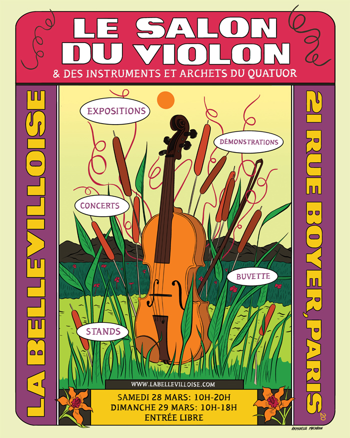 affiche du salon
